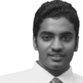 Akshith Ullal profile picture. Man with dark hair in a shirt and tie.