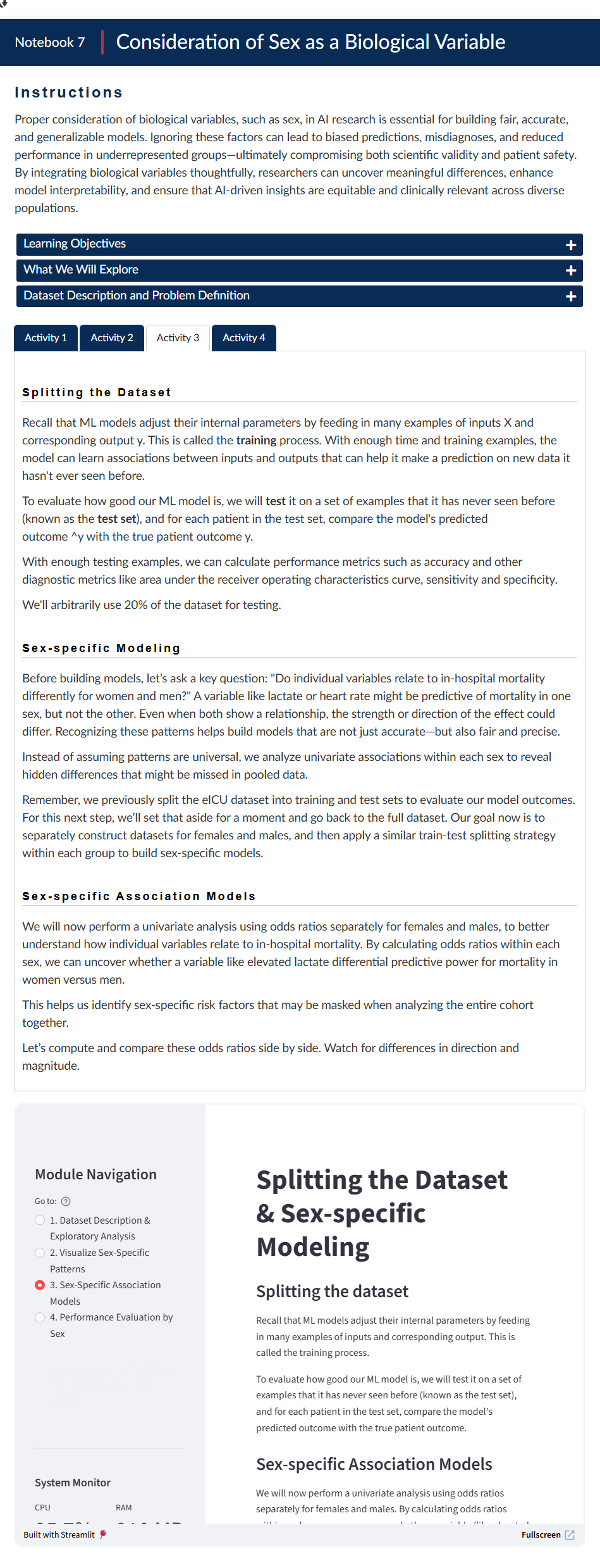 Sex-Specific Association Models