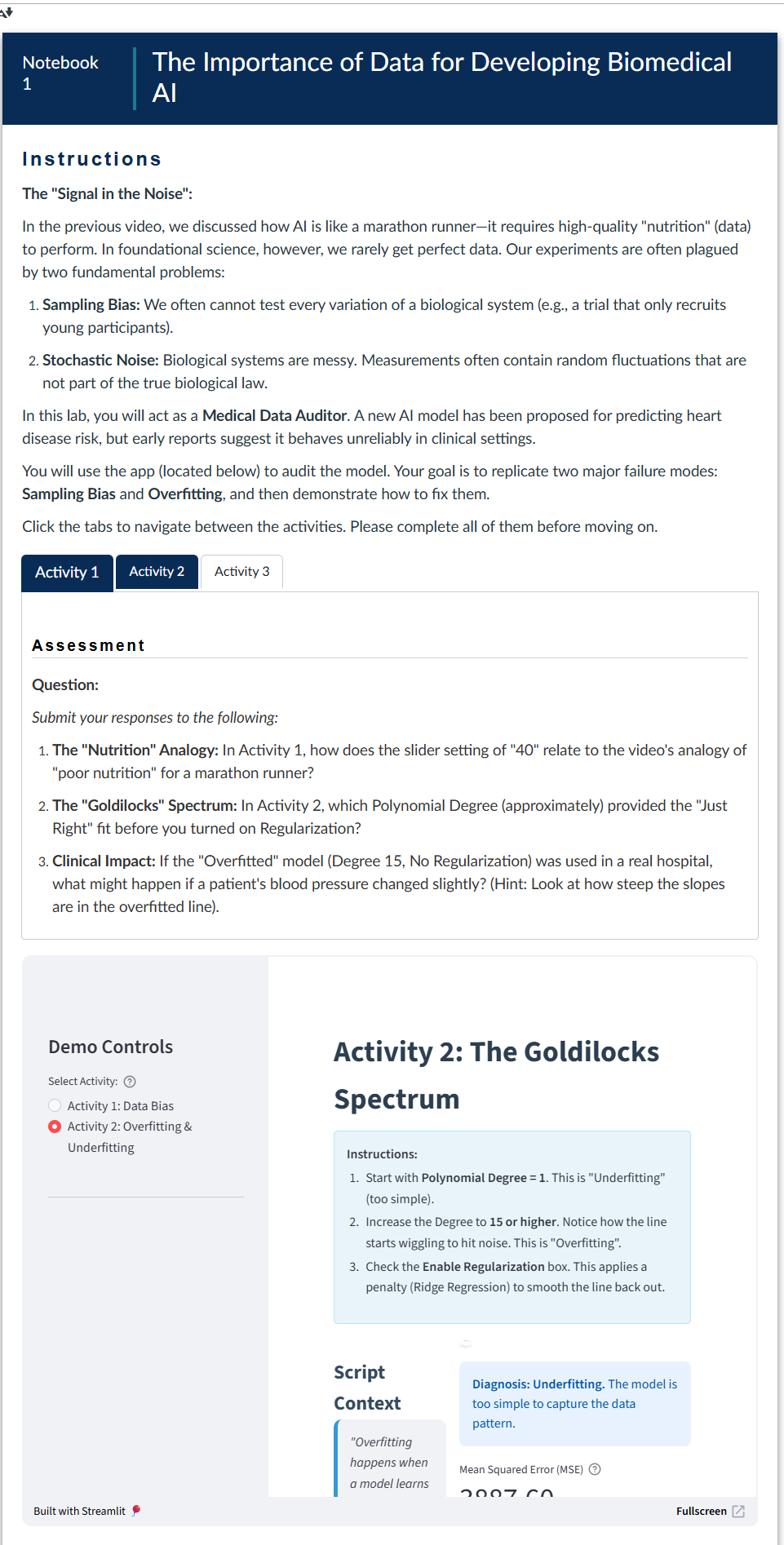 Data-Centric Biomedical AI_assignments 3
