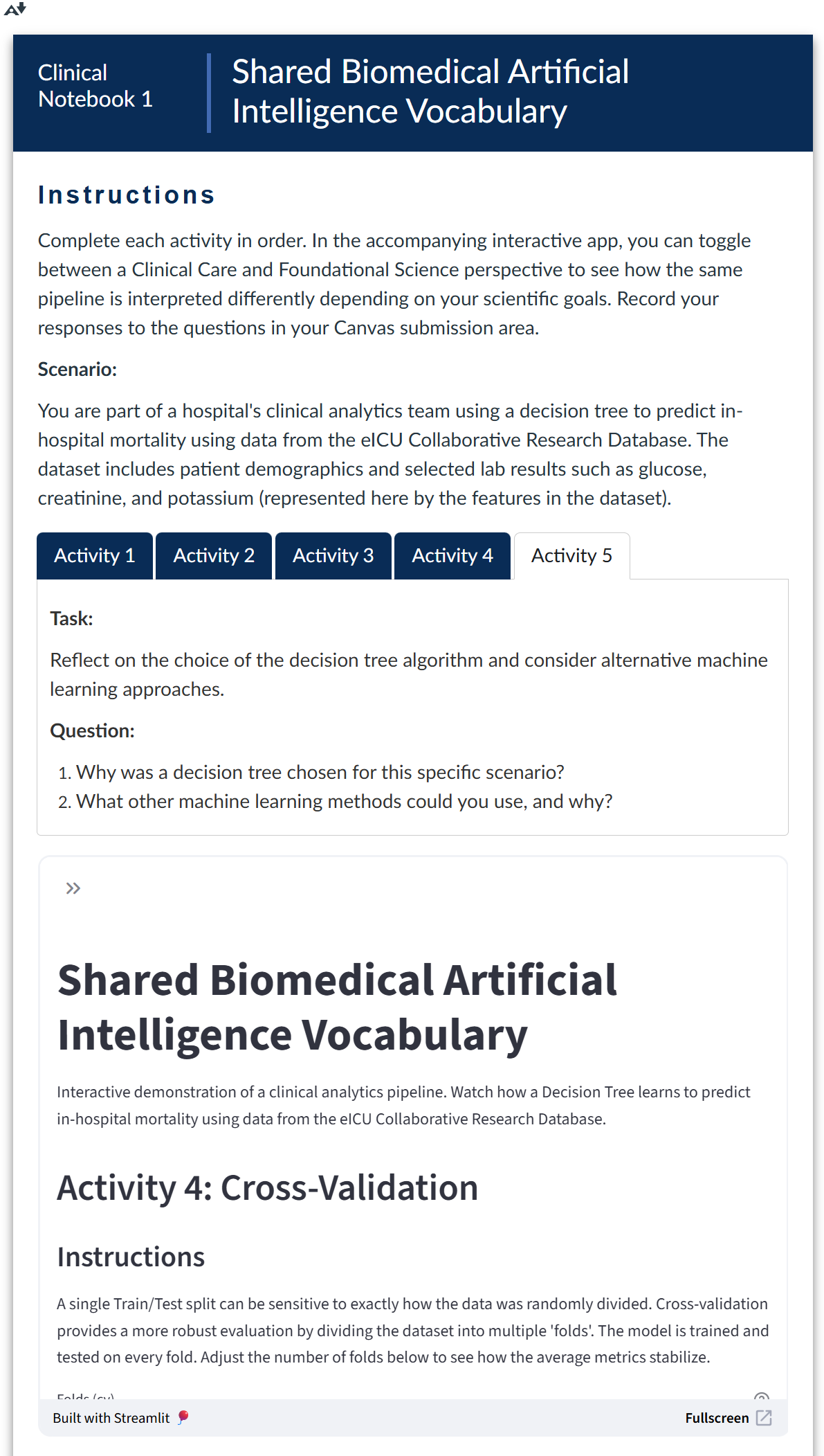 Fundamentals of Biomedical ML_assignment 5